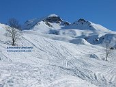 Salita, in Val di Scalve, al Monte Gardena (2117 m.) con molta attenzione al rischio slavine il 21 marzo 09  - FOTOGALLERY